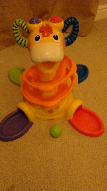 fisher price go baby go sit to stand giraffe